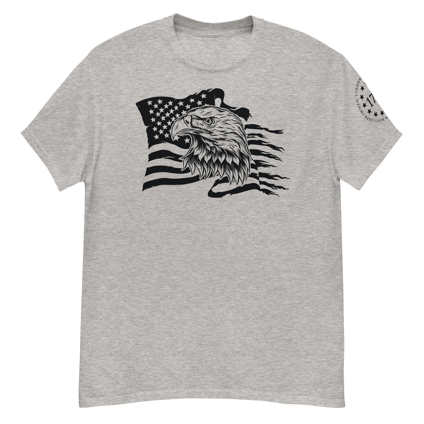 American Eagle/ 1776 We The People/ When Tyranny Becomes Law/ Rebellion Becomes Duty/ Men's Classic Tee