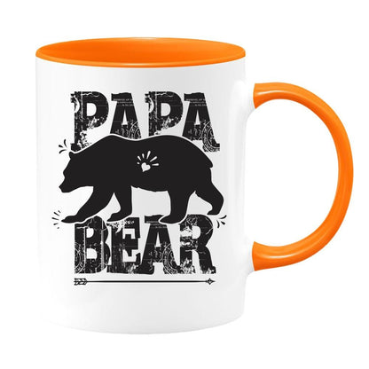 Papa Bear/Father's Day Gift/Colored Mug