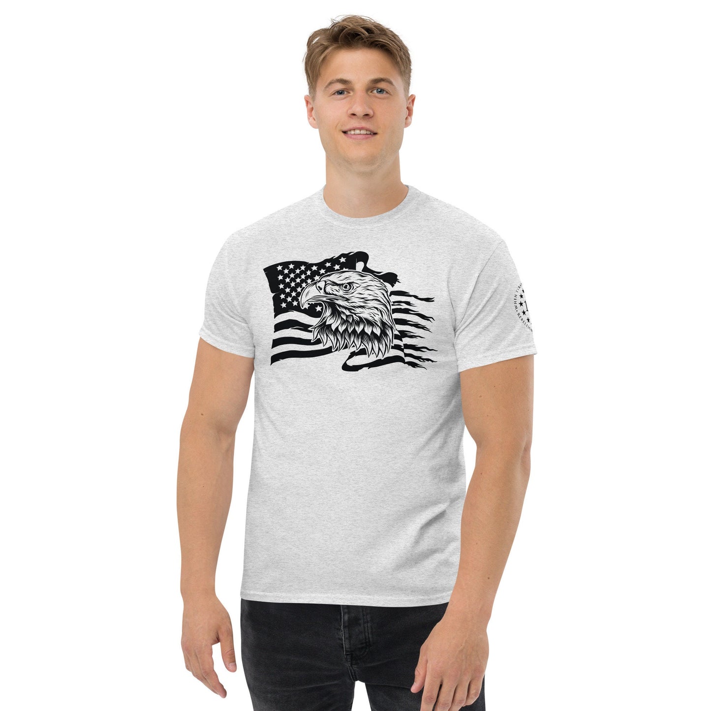 American Eagle/ 1776 We The People/ When Tyranny Becomes Law/ Rebellion Becomes Duty/ Men's Classic Tee