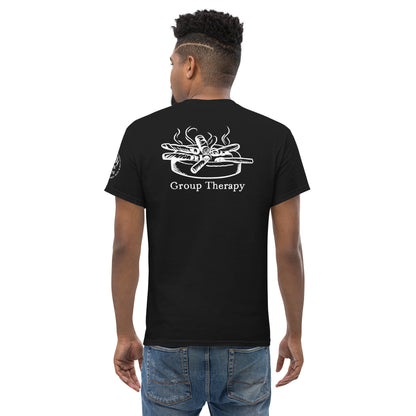 Group Therapy Cigar Shirt/ 1776 On Sleeve/ We The People/ When Tyranny Becomes Law/ Rebellion Becomes Duty/ Punisher Short Sleeve T-Shirt