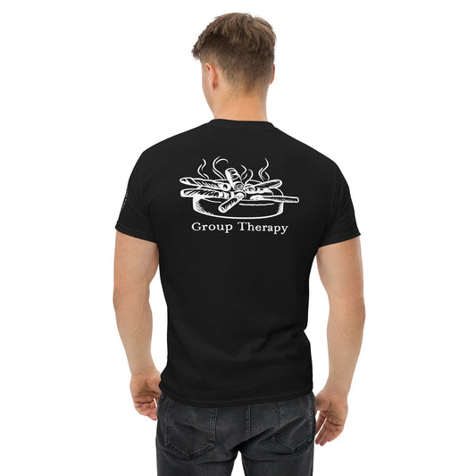 Group Therapy Cigar Shirt/ 1776 On Sleeve/ We The People/ When Tyranny Becomes Law/ Rebellion Becomes Duty/ Punisher Short Sleeve T-Shirt