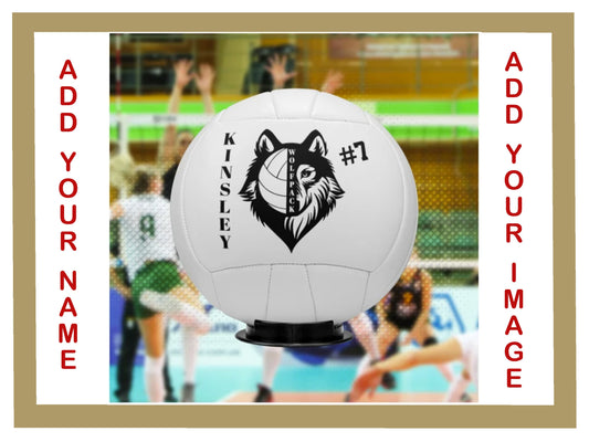 Personalized Volleyball/ Custom With Your Team Logo/ Picture / Name and Team Number/ Volleyball Lover Gift/ Champion Gift