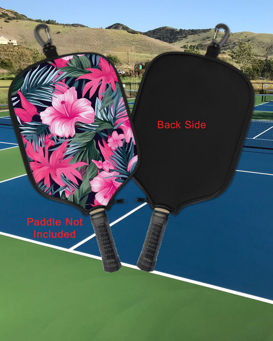 Tropical Floral Pickleball Cover/ Put Your Favorite Design On A Pickleball Cover/ Mom Pickleball Gift/ Birthday Gift/ Beach Pickleball Gift