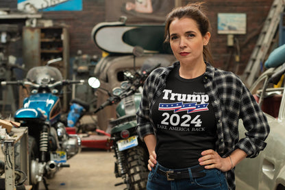 Ladies Vote Trump 2024, Take Back America Shirt, Trump Shirt For Women, Trump Tshirt, Trump 2024 Shirt, Conservative Tshirt, Republican Gift