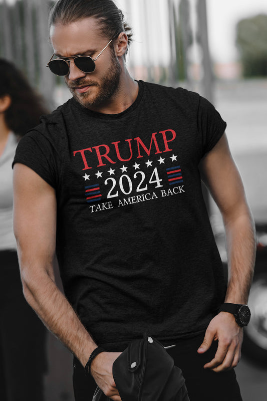 Mens Vote Trump 2024, Take Back America Shirt, Trump Shirt For Men, Trump Tshirt, Trump 2024 Shirt, Conservative Tshirt, Republican Gift