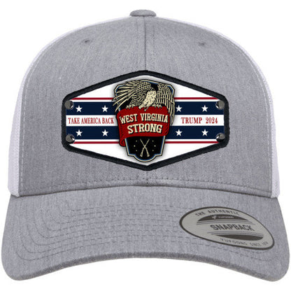 Custom Made With State of Your Choice Trump Americana Hat/ Take America Back/Trump 2024/ Personalized With State Strong/Trump Strong