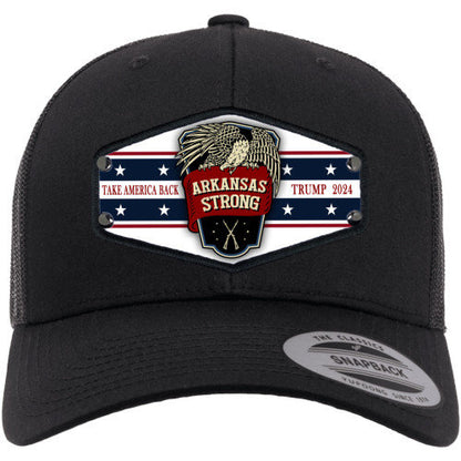 Custom Made With State of Your Choice Trump Americana Hat/ Take America Back/Trump 2024/ Personalized With State Strong/Trump Strong