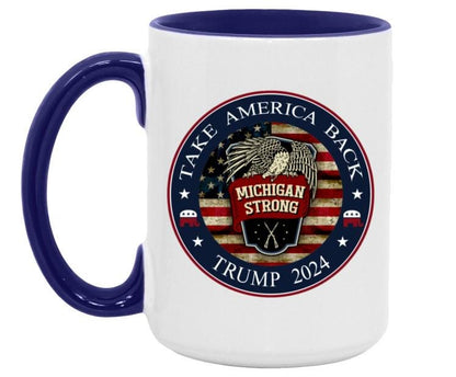 Custom "Take America Back" Trump Coffee Mug | Personalized State Design | MAGA Patriot Mug | 11oz & 15oz