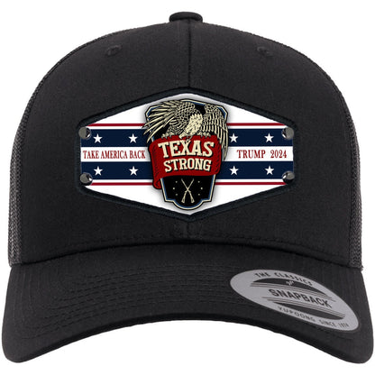 Custom Made With State of Your Choice Trump Americana Hat/ Take America Back/Trump 2024/ Personalized With State Strong/Trump Strong