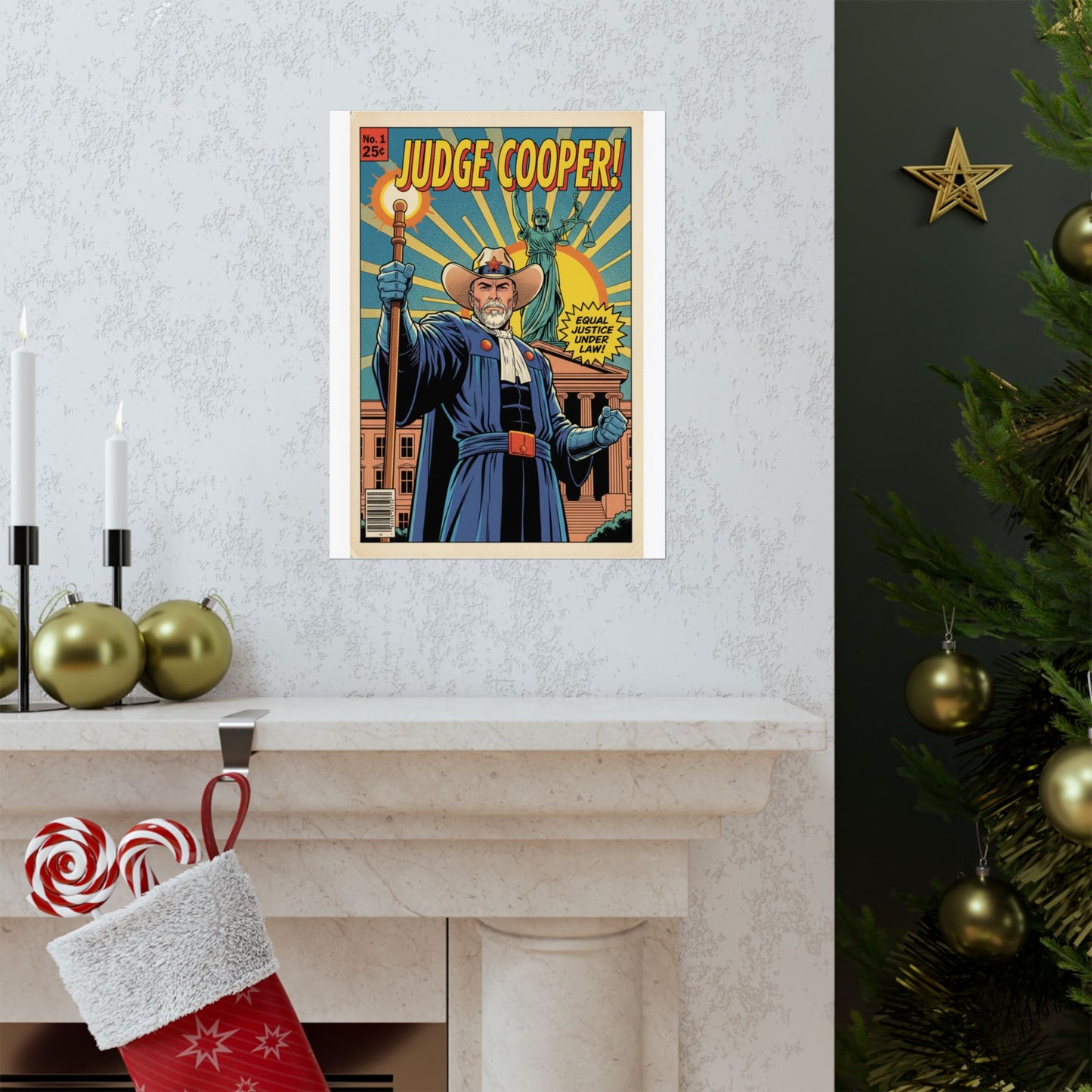 Custom Comic Book Style Poster - Hero Edition