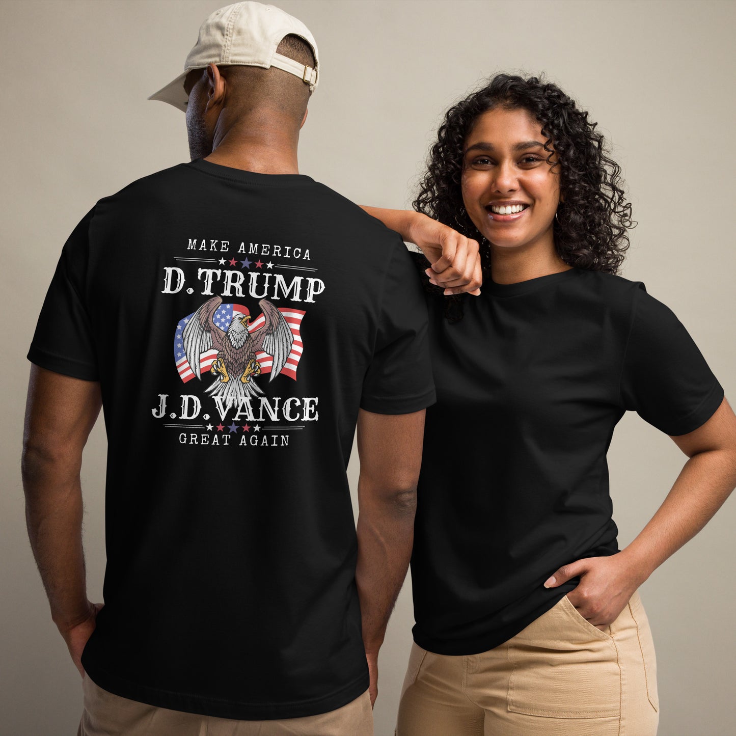 Make America Great Again/ Trump and JD Vance Unisex T-shirt/ Maga T-Shirt/ Trump For President 2024